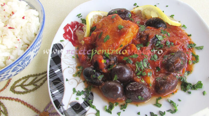 Mancare de Pui cu Masline si Lamaie Mancare de Pui cu Masline si Lamaie poza 1