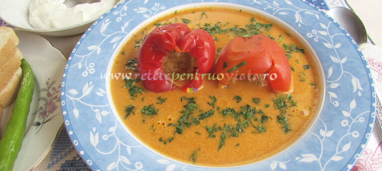 Ciorba de Ardei Umpluti cu Smantana