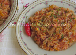 Mancare de Varza Dulce cu Orez Mancare de Varza Dulce cu Orez