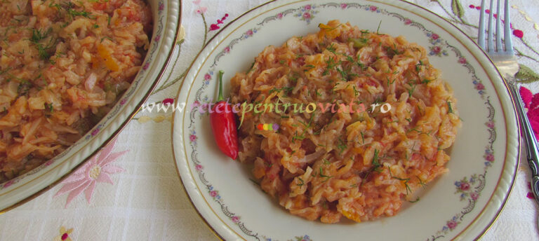 Mancare de Varza Dulce cu Orez