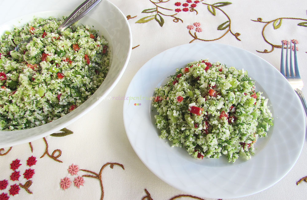 Salata de Broccoli si Conopida - Tabbouleh poza 4