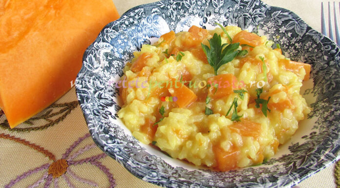 Risotto cu Dovleac si Parmezan Risotto cu Dovleac si Parmezan