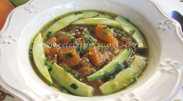 Supa de Dovleac cu Quinoa Supa de Dovleac cu Quinoa