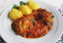 Ostropel de Pui cu Usturoi Ostropel de pui