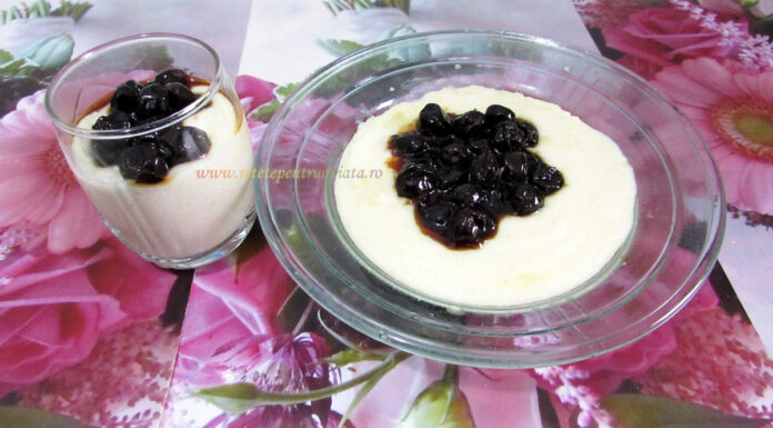 Gris cu Lapte si Dulceata Reteta gris cu lapte si dulceata