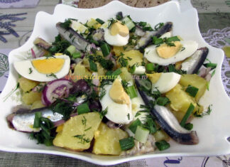 Salata Orientala cu Hamsii Salata Orientala cu Hamsii