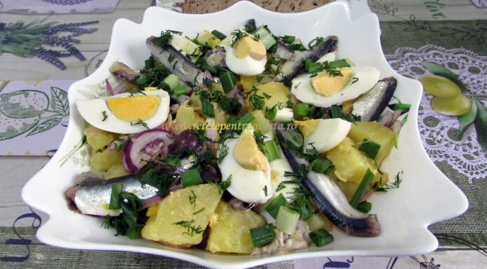 Salata Orientala cu Hamsii Salata Orientala cu Hamsii