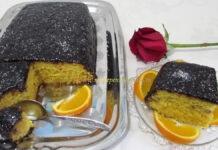 Chec de Post cu Portocale Chec de post cu portocale si glazura de cacao