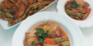 Pui cu Fasole Verde Pui cu fasole verde