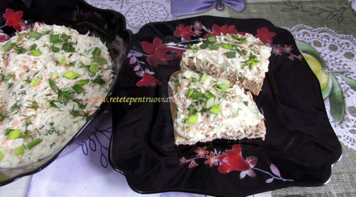 Salata de Ridiche Neagra cu Smantana Salata de Ridiche Neagra cu Smantana