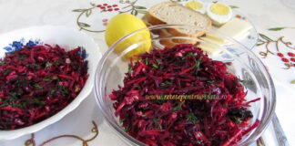 Salata Dietetica cu Sfecla si Morcov Salata Dietetica cu Sfecla si Morcov