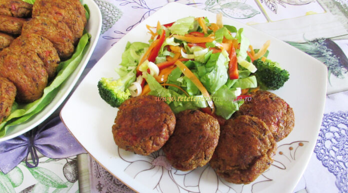 Chiftele de Quinoa si Fasole Rosie la Cuptor Chiftele de Quinoa si Fasole Rosie la Cuptor