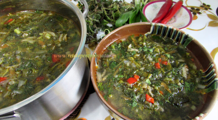 Ciorba de Urzici cu Leurda