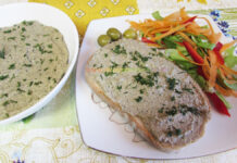 Pate Vegetal cu Ciuperci si Nuci Caju Pate Vegetal cu Ciuperci si Nuci Caju