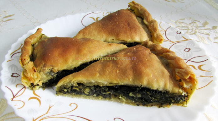 Placinta cu Spanac de Post Placinta cu Spanac de Post