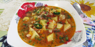 Ciorba de Cartofi cu Bors Ciorba de Cartofi cu Bors