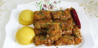 Sarmale cu Pasat si Ciuperci Sarmale cu Pasat si Ciuperci