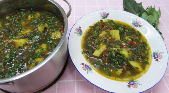 Ciorba de Stevie cu Cartofi Ciorba de Stevie cu Cartofi