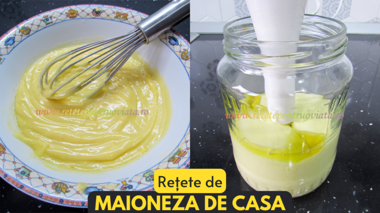 Maioneza de Casa - 2 Retete de Maioneza Simple si Rapide