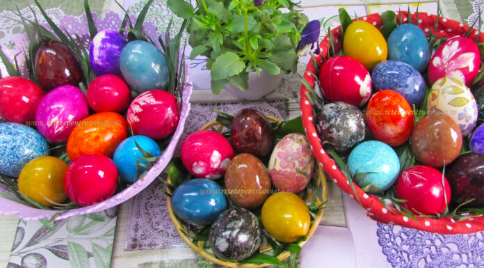 Oua Vopsite Natural – Cum se Vopsesc Ouale de Pasti Oua Vopsite Natural - Cum se Vopsesc Ouale de Pasti