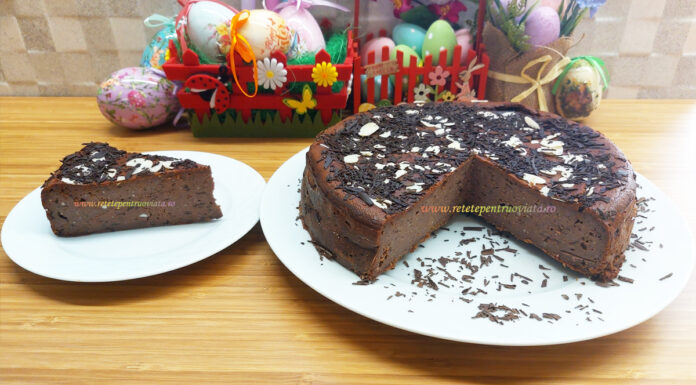 Pasca cu Ciocolata, Branza si Smantana Pasca cu Ciocolata, Branza si Smantana