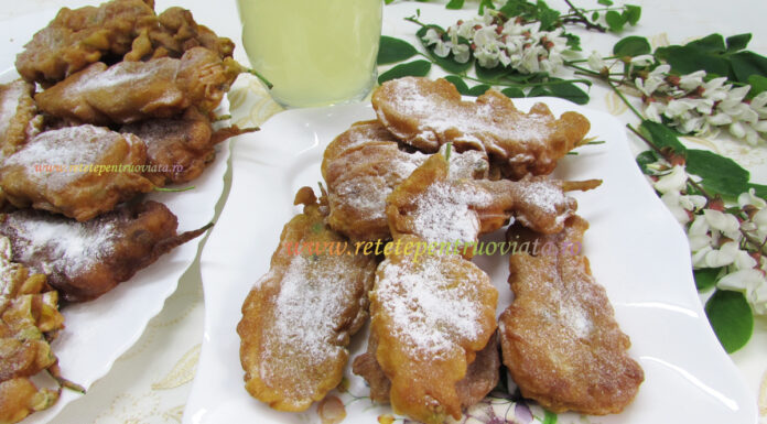 Gogosi din Flori de Salcam – Flori de Salcam in Aluat Gogosi din Flori de Salcam