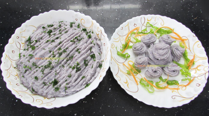 Piure de Cartofi Mov Piure de Cartofi Mov