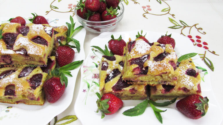 Prajitura cu Capsuni