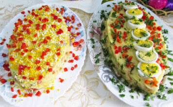 Salata a la Russe – Salata Ruseasca – Salata Olivier Salata a la Russe - Salata Ruseasca