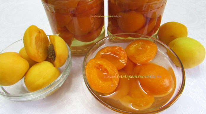 Compot de Caise pentru Iarna fara Conservanti Compot de Caise pentru Iarna fara Conservanti