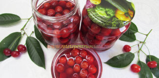 Compot de Visine pentru Iarna fara Conservanti – Reteta Pas cu Pas Compot de Visine pentru Iarna fara Conservanti