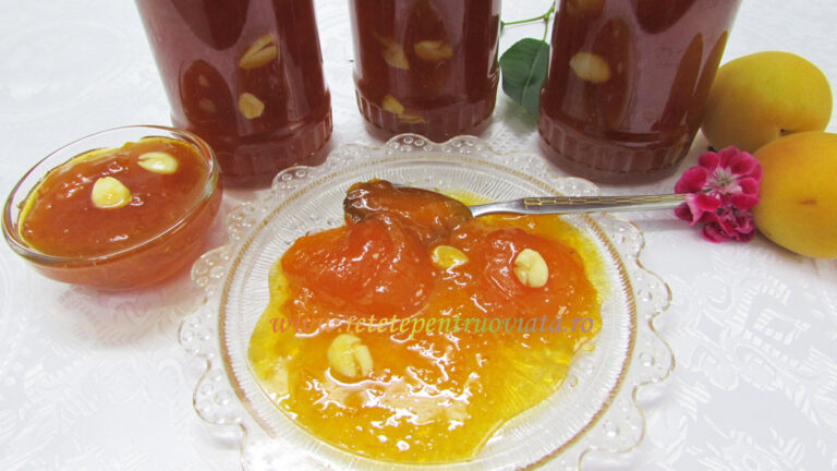 Dulceata de Caise - Reteta Pas cu Pas