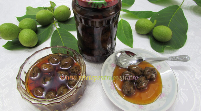 Dulceata de Nuci Verzi – Reteta Pas cu Pas Dulceata de Nuci Verzi - Reteta Pas cu Pas