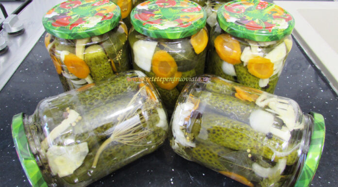 Castraveti Murati in Otet, Dulci-Acrisori – Reteta Traditionala Romaneasca Castraveti Murati in Otet, Dulci-Acrisori - Reteta Traditionala Romaneasca