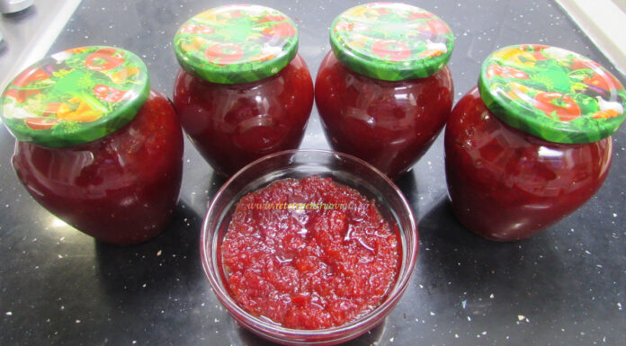 Dulceata de Ardei Iute Dulceata de ardei iute - reteta pas cu pas