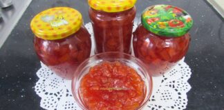 Dulceata de Gutui cu Scortisoara, Anason si Cuisoare Dulceata de Gutui cu Scortisoara, Anason si Cuisoare