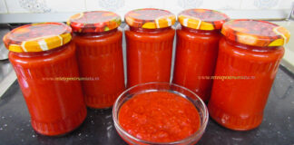 Pasta de Ardei cu Rosii Pasta de ardei cu rosii - reteta pas cu pas