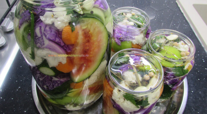 Muraturi Asortate in Saramura la Borcan Muraturi Asortate in Saramura la Borcan Reteta Pas cu Pas