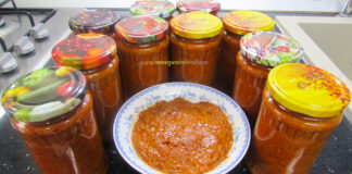 Zacusca de Vinete cu Ardei Copti Zacusca de Vinete cu Ardei Copti Reteta Pas cu Pas