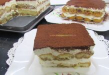 Tiramisu cu Mascarpone si Frisca, fara Oua Tiramisu cu Mascarpone si Frisca fara Oua