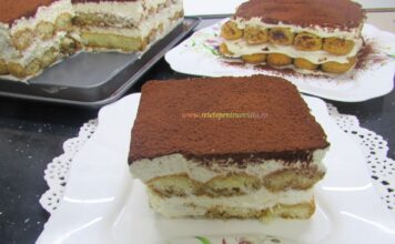 Tiramisu cu Mascarpone si Frisca fara Oua